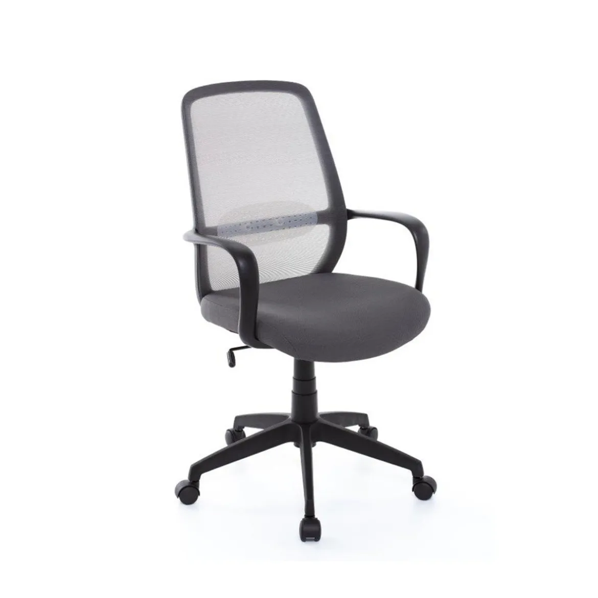 Sedia Ufficio Presidenziale con Ruote per Scrivania Poltrona Ecopelle Ergonomica