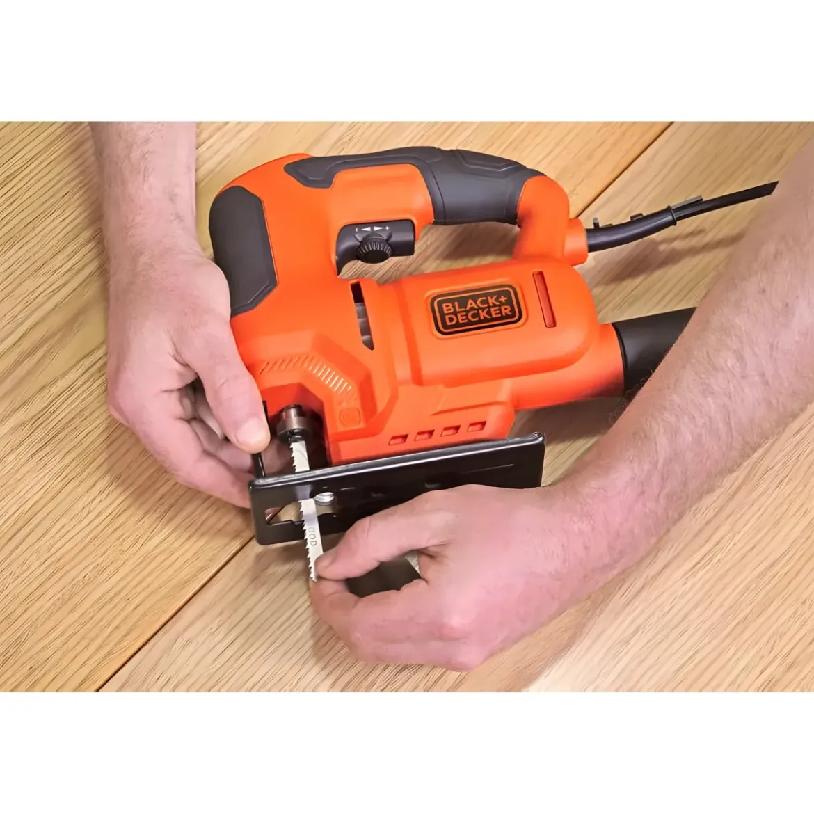 Seghetto Alternativo Black and Decker Elettrico 400W Velocità Variabile