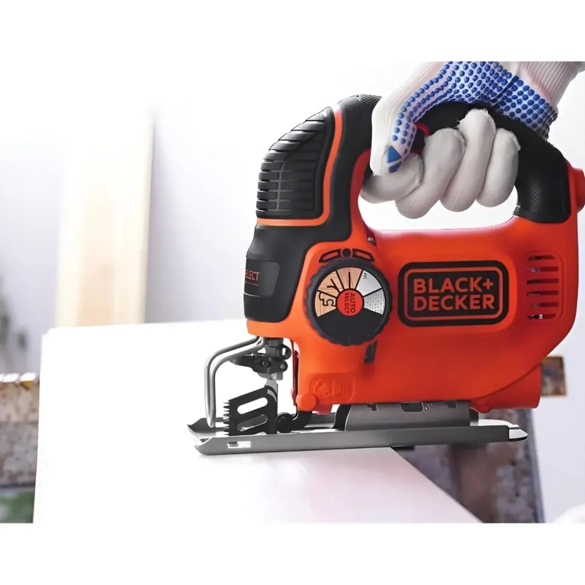 Seghetto Alternativo Black+Decker 550W Taglio Legno Metallo Plastica