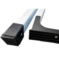 Sgabello Scaletta Pieghevole Acciaio 2 Gradini 47 cm Antiscivolo Nero