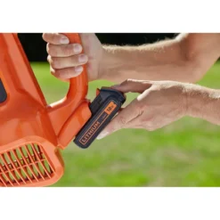 Soffiatore Black & Decker con Batteria a Litio Soffia Foglie per Giardino