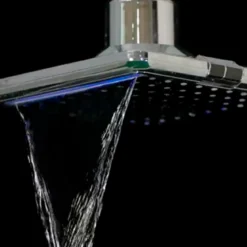Soffione a Led Quadrato per doccia 25x25 cm