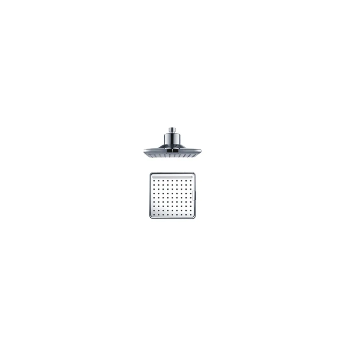 Soffione a Led Quadrato per doccia 25x25 cm