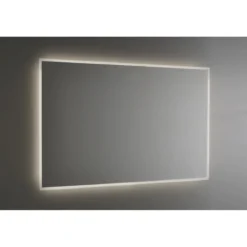 Specchio Retroilluminato da Bagno Rettangolare 100x70 a Led da Parete