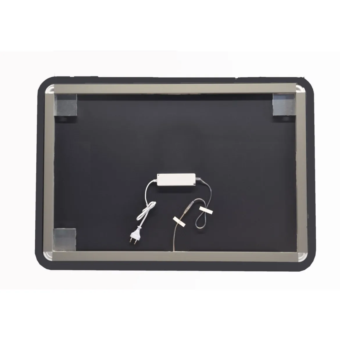 Specchio Rettangolare da Bagno 80x120 con Illuminazione Perimetrale a Led