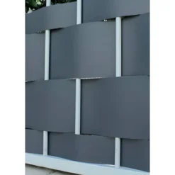 Strisce frangivista PVC 19 cm x 35 m verde protezione recinzione