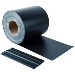 Striscia Frangivista in PVC Antracite 19x35 mt per Cancello e Recinzione