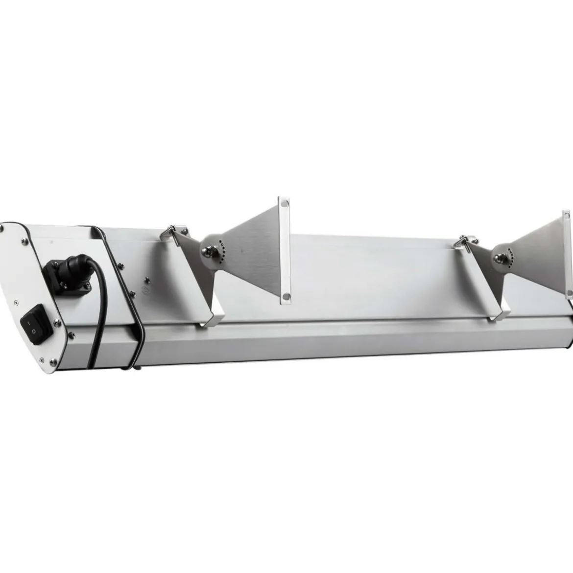 Stufa a Infrarossi per Esterno con Telecomando 3200W in Ceramica Nera