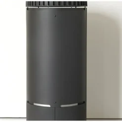 Stufa a Legna Nordica 7kw in Ghisa Tubo Canna Fumi 12 Extraflame Camino Carbone