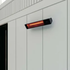 Stufa da Parete WiFi Alogena 2000W Riscaldamento per Esterno con Timer