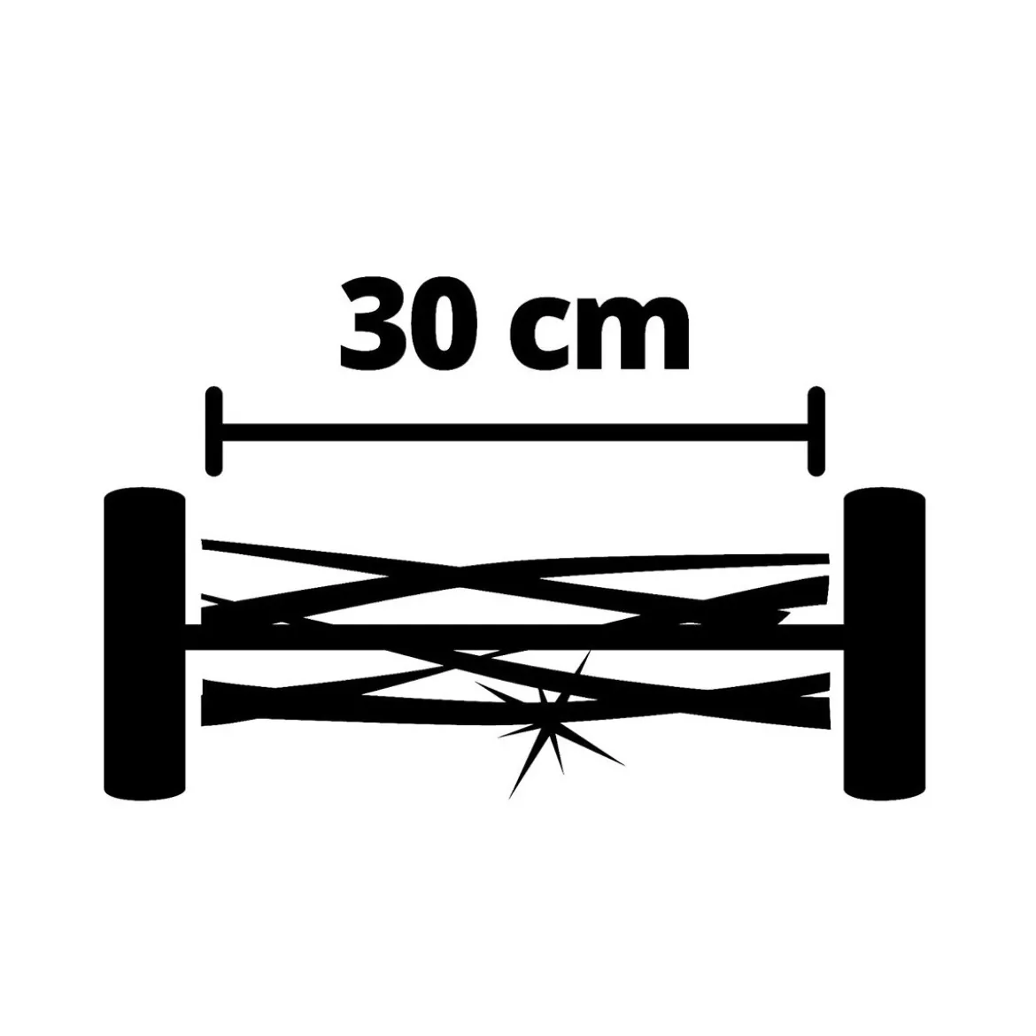 Tagliaerba a Spinta Tosa Einhell Senza Filo 30 cm Prato Giardino Leggero Manuale