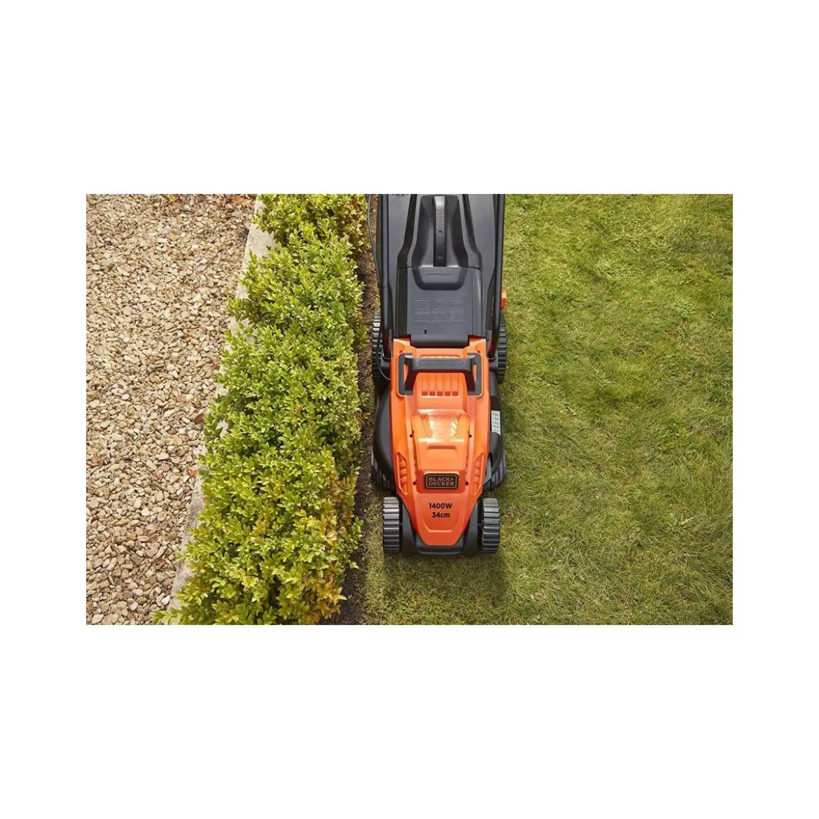 Tagliaerba Black+Decker 1400w Tosa Prato Erba Giardinaggio Leggero 6 Altezze
