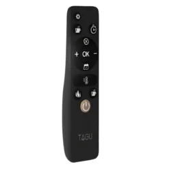 Tagu Larsen Camino Elettrico Fiamma Led Cornice in Legno Bianco