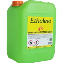 2 Taniche Bioetanolo Naturale 10L Combustibile Ecologico per Biocamini