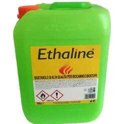 6 Taniche Bioetanolo Naturale 10L Combustibile Ecologico per Biocamini
