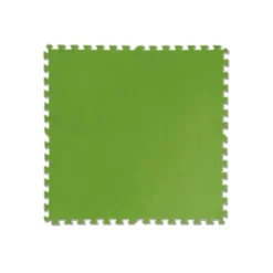 Tappetino fondo piscina verde 78x78 cm 9 pezzi