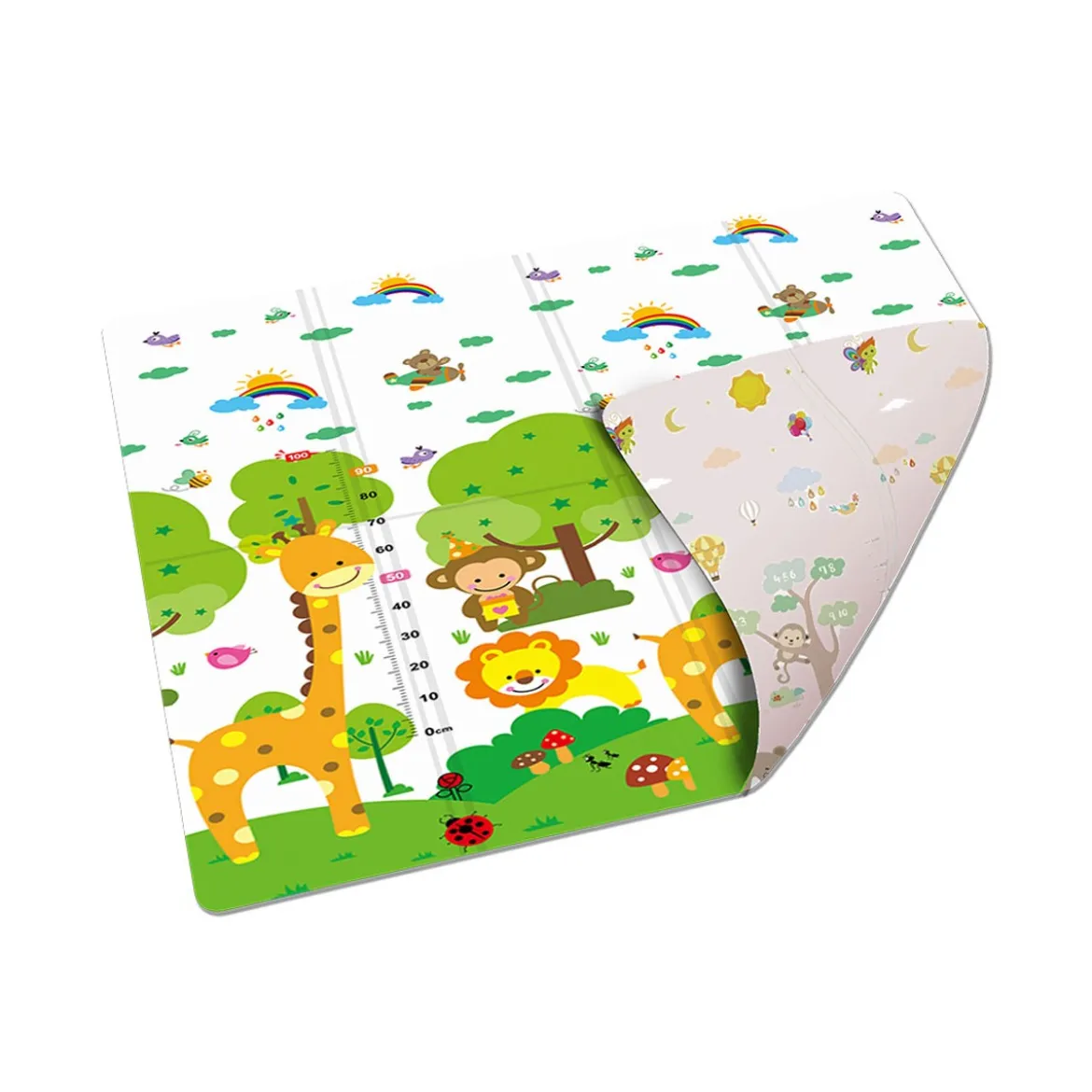 Tappeto Antitrauma per Bambini 200x150 Pieghevole Tappetone Morbido