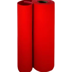 Tappeto Moquette 1x30 m Rosso Passatoia Antiscivolo da Esterno Interno