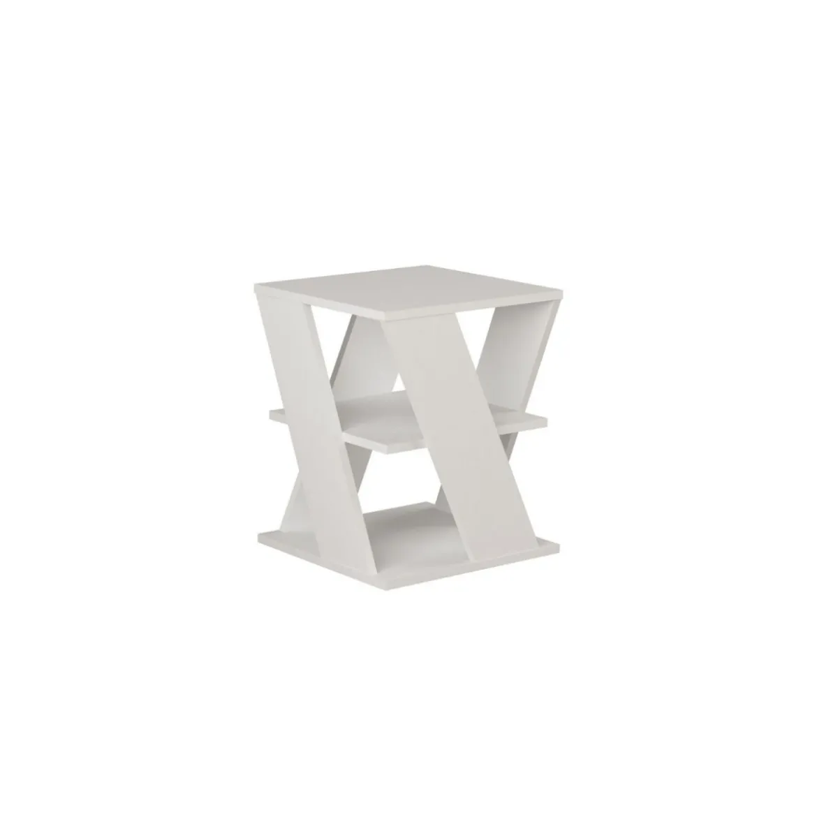 Tavolino da Salotto Bianco Moderno Basso Porta Pc Caffe