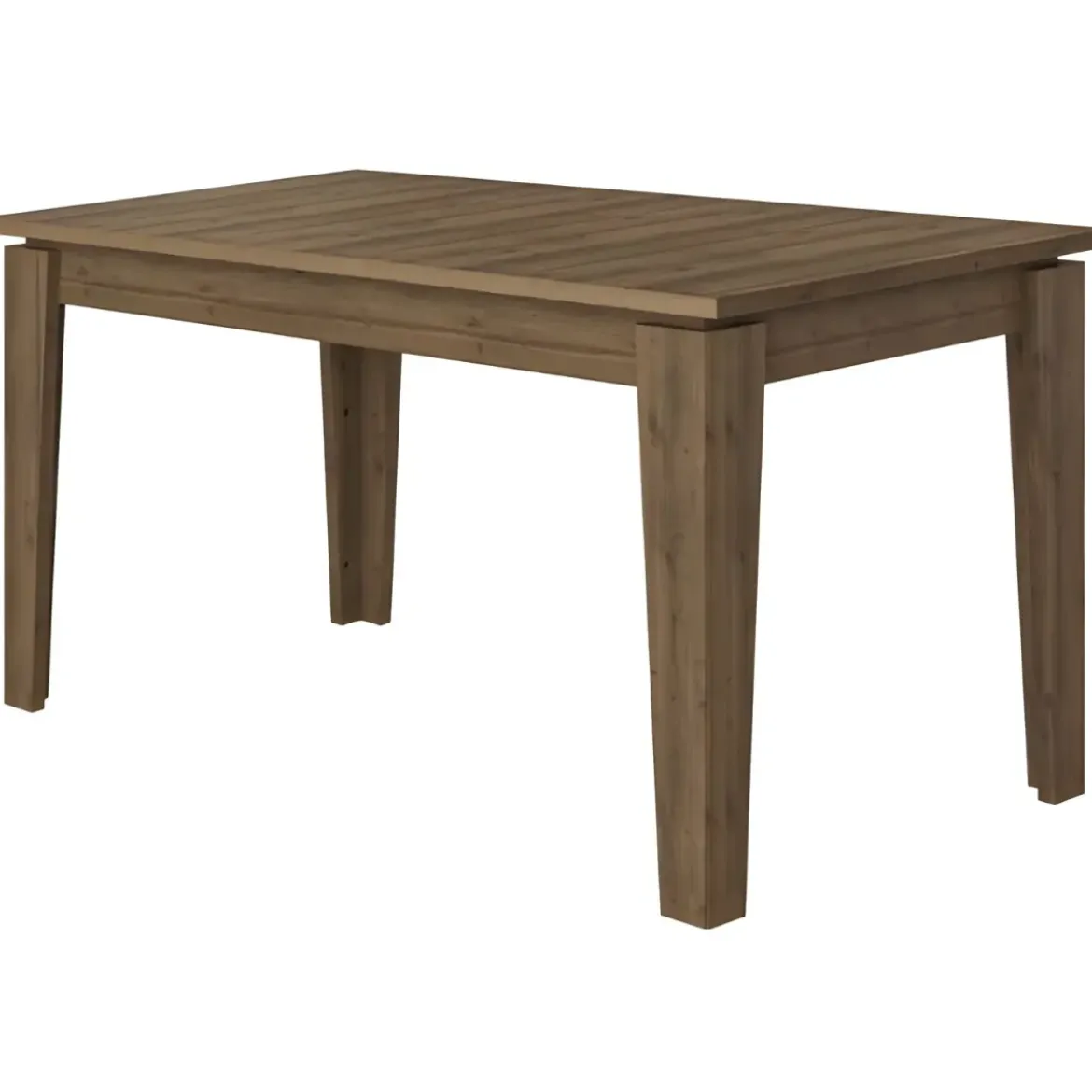 Tavolo Allungabile Pranzo Rettangolare 120-170x80 Noce Effetto Legno