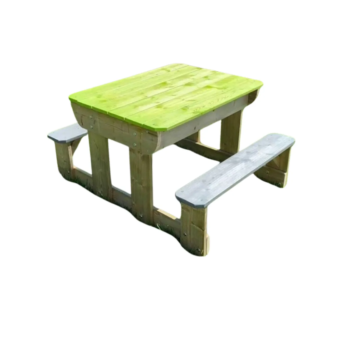 Tavolo da Pic Nic in Legno per Bambini da Giardino