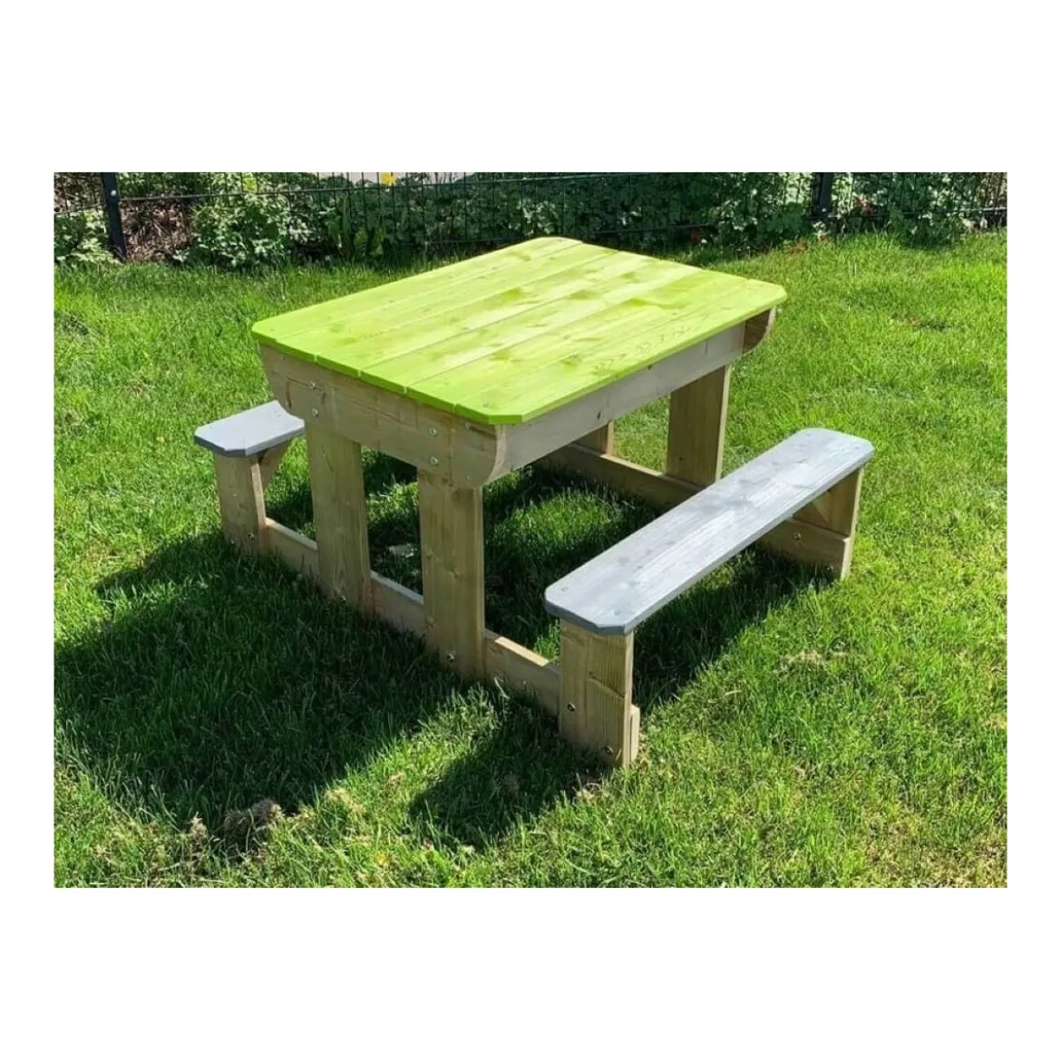 Tavolo da Pic Nic in Legno per Bambini da Giardino