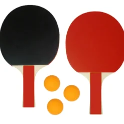 Tavolo da Ping Pong da Tavolo Pieghevole da Interno Racchette Palline Rete