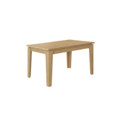Tavolo da Pranzo Estensibile Allungabile 140/190 x 80 Rovere