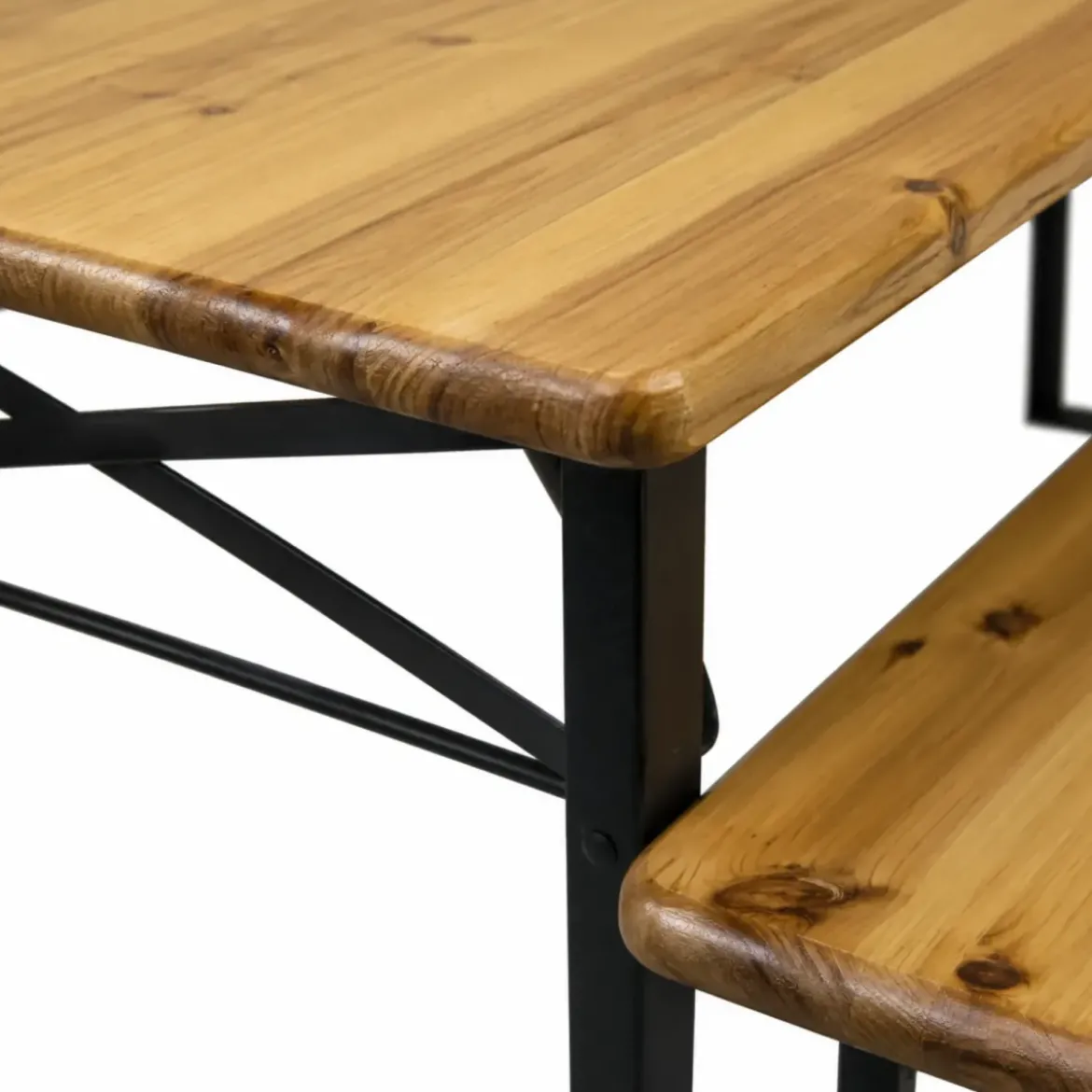 Tavolo e Panche Birreria 220x70 cm per Feste e Sagre