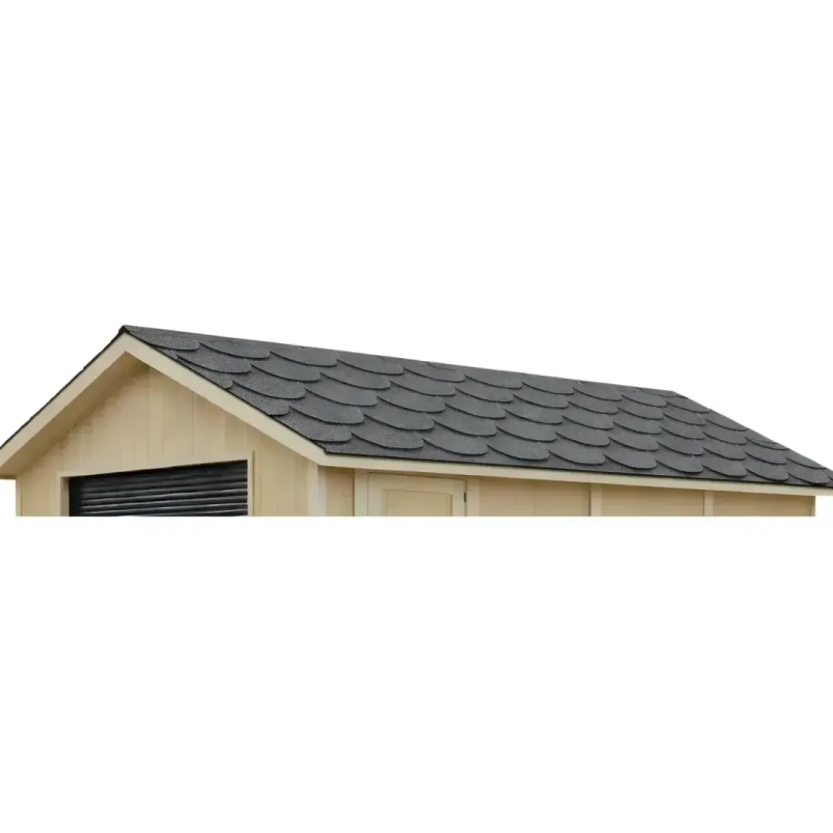 Tegole Bituminose Grigio 3 m2 Beaver Copertura Casetta da Giardino