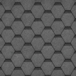Tegole Bituminose Nero 6 m2 per Copertura Tetto Garage da Esterno