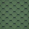 Tegole Bituminose Verde 6 m2 per Copertura Tetto Garage da Esterno