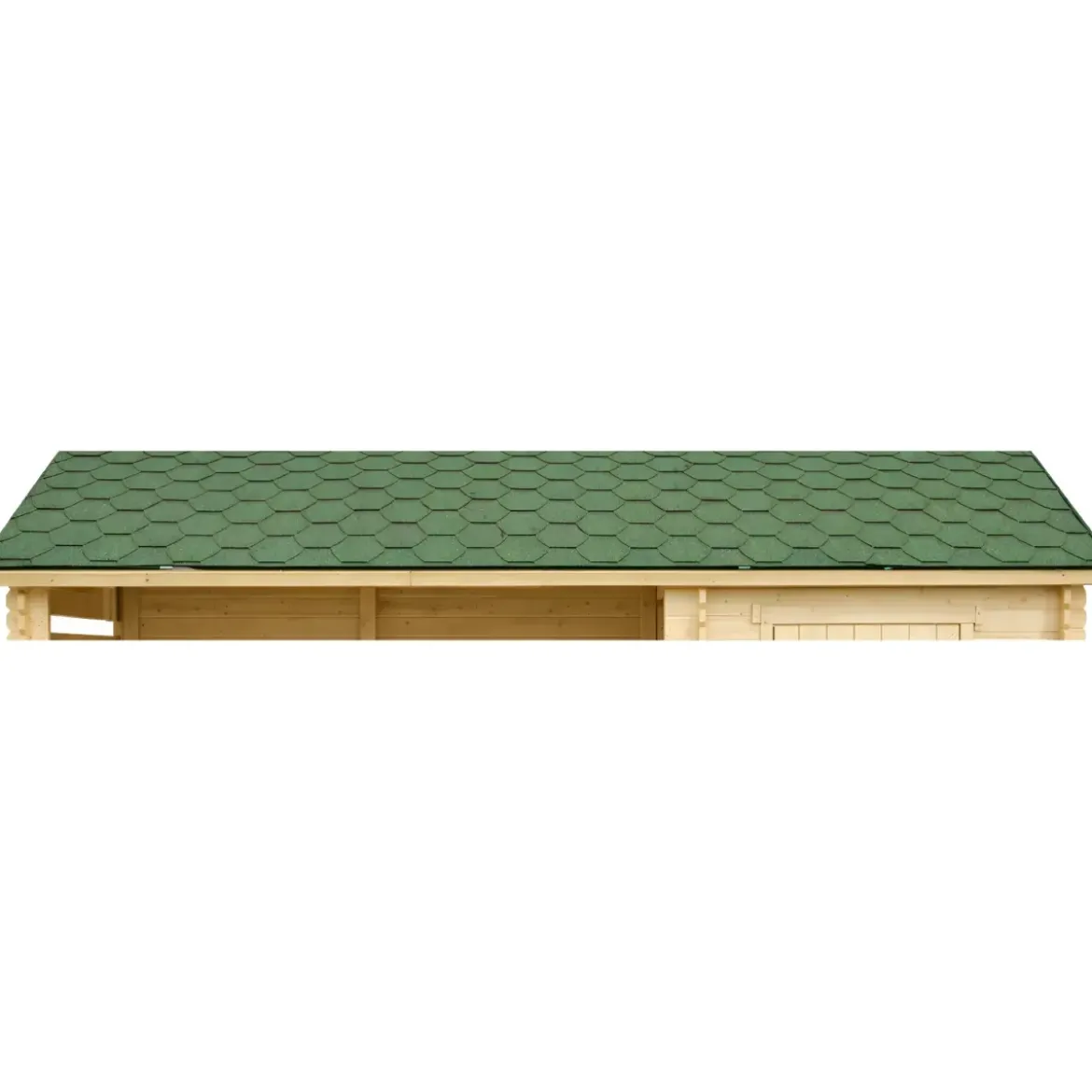 Tegole Bituminose Verde 6 m2 per Copertura Tetto Garage da Esterno
