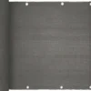 Telo Antracite Frangivista per Balcone Anti Strappo Ombreggiante