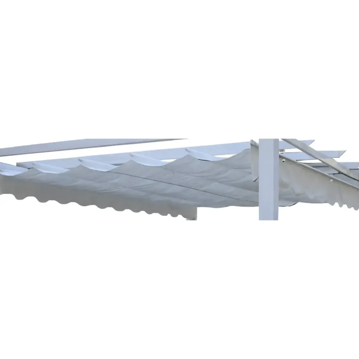 Telo per Pergola in Poliestere 3x4 metri Bianco