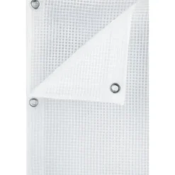 Telo Retinato Trasparente 350x200 cm Occhiellato PE Copertura Esterni