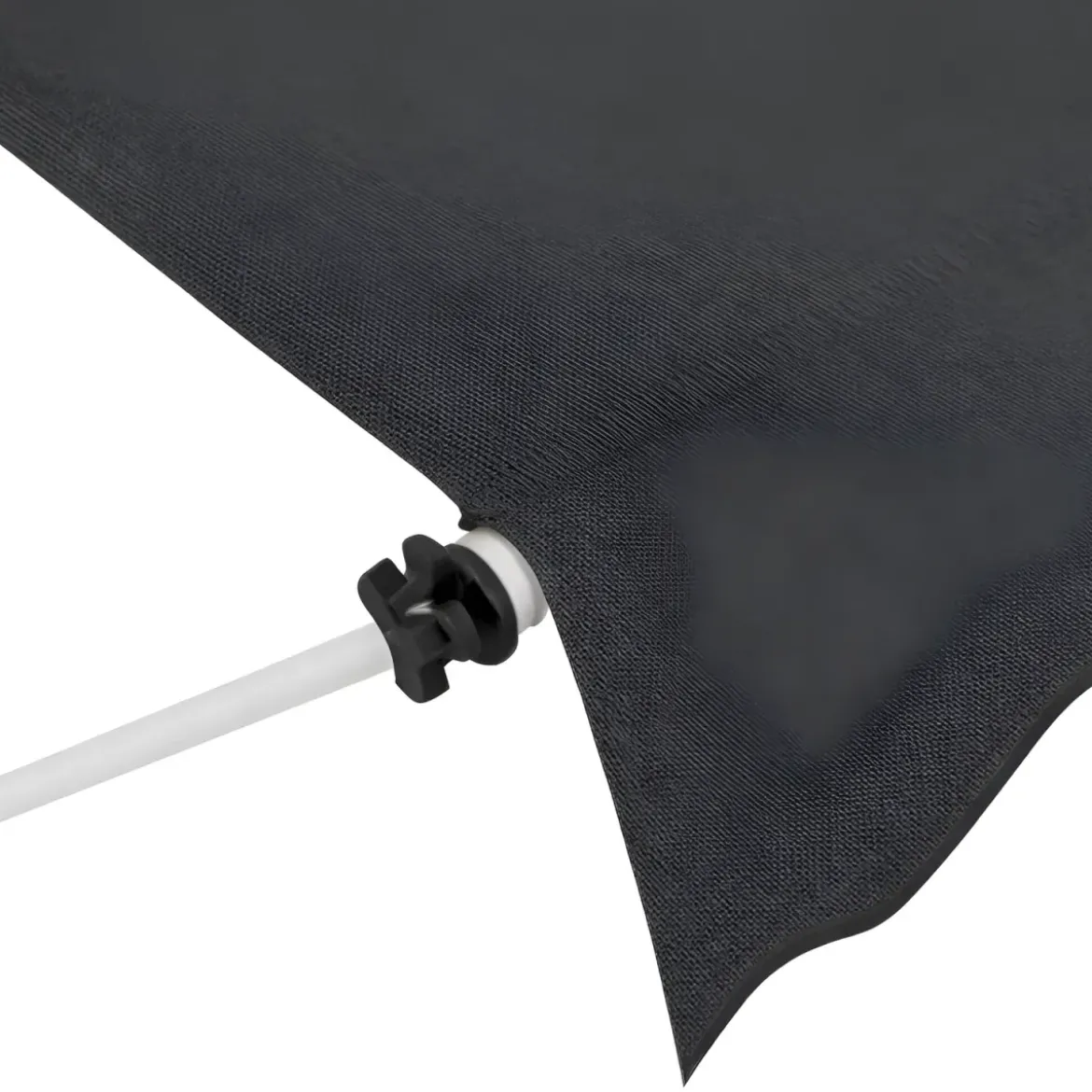 Tenda da Sole a Caduta Senza Viti 300x130 Altezza Regolabile Antracite