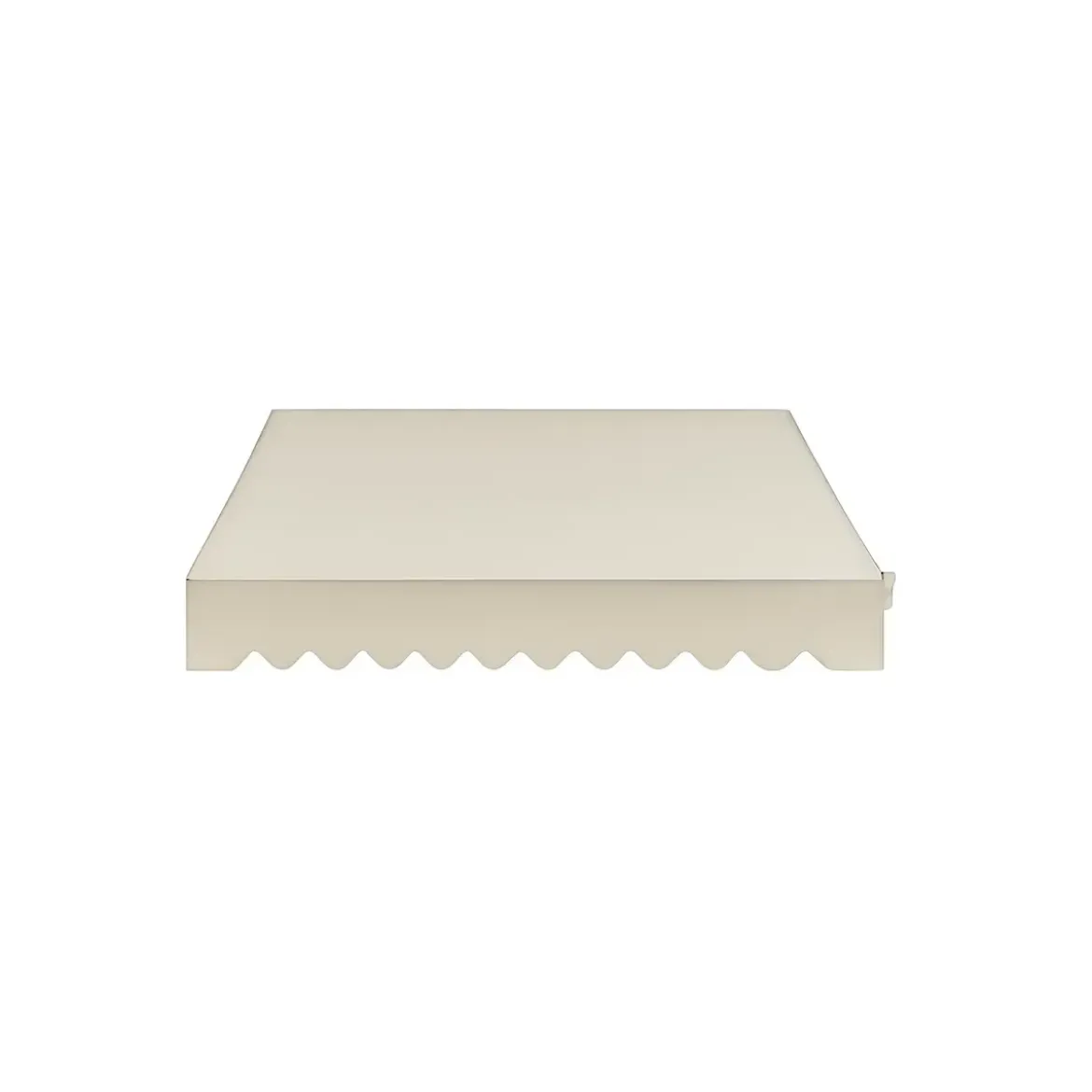 Tenda da Sole a Caduta 100x245 cm Balcone Alluminio Poliestere Tortora