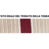 Tenda da Sole a Caduta 250x250 Riga Rossa con Bracci Senza Cassone