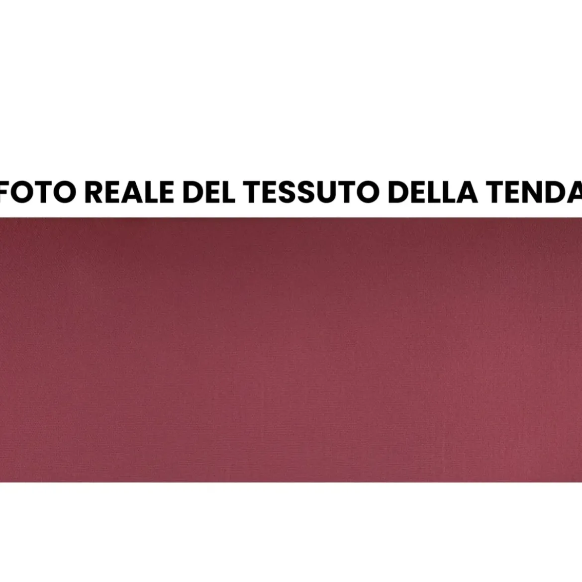 Tenda da Sole a Caduta 250x250 Rosso Ferrara Bracci Cassonata Esterno