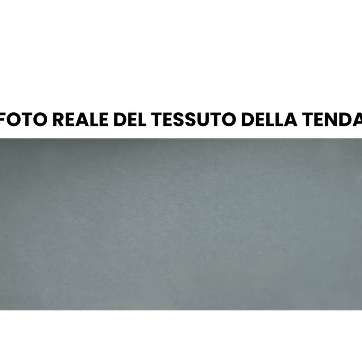 Tenda da Sole Antracite 300x200 a Barra Quadra con Bracci Retrattili