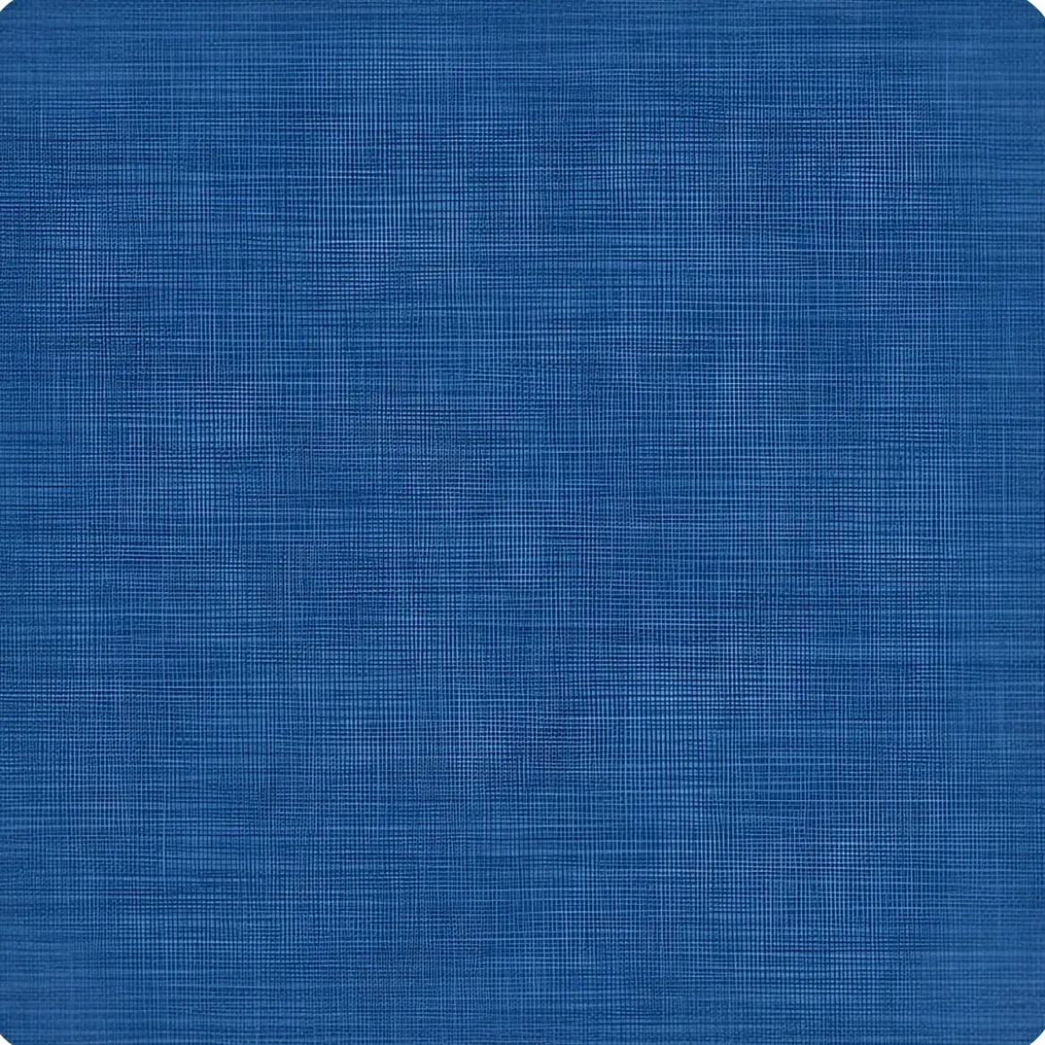 Tenda da Sole Cotone 140x350 Blu Lavabile Anelli Ganci Sacchetto