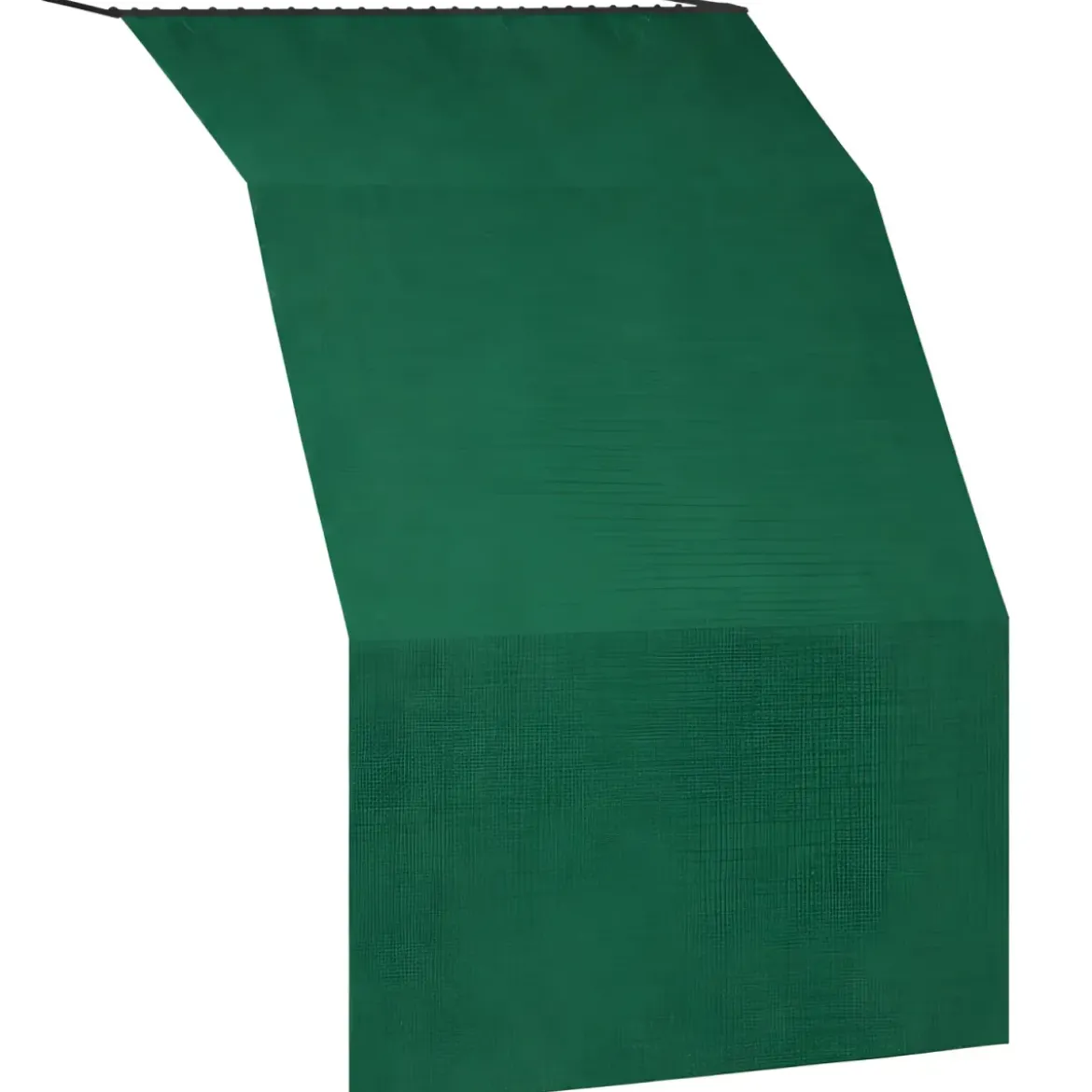 Tenda da Sole Cotone 140x250 Verde Lavabile Anelli Ganci Sacchetto