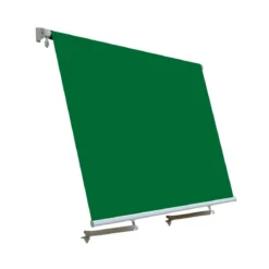 Tenda da Sole Verde 300x245 Caduta con Bracci da Terrazzo Avvolgibile Esterno