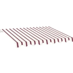 Tenda da Sole 400x300 a Barra Quadra 4x3 Riga Rossa Eco