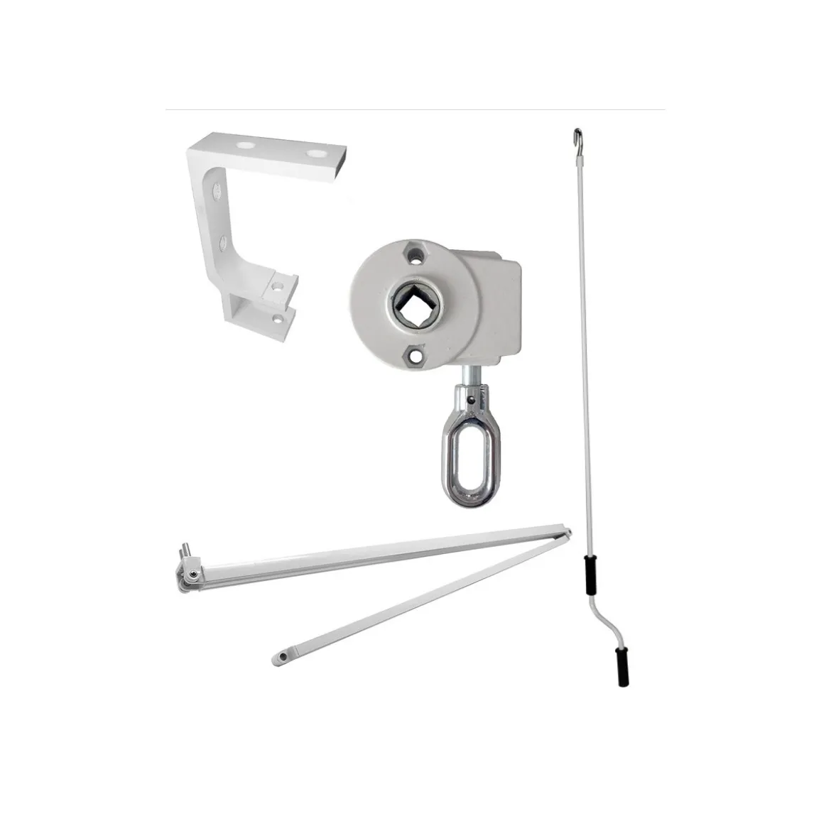 Tenda da Sole 300x200 a Bracci Retrattili Righe Verde Rullo per Esterno Terrazzo