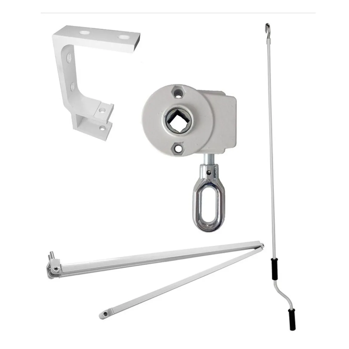Tenda da Sole 250x200 a Bracci Retrattili Riga Beige da Balcone Rullo Esterno