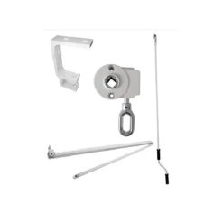 Tenda da Sole 300x200 a Bracci Retrattili Riga Gialla Rullo per Esterno Terrazzo
