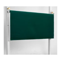 Tenda da Sole 150x250 H Caduta Verde Rullo Alluminio Attacco Soffitto Balcone