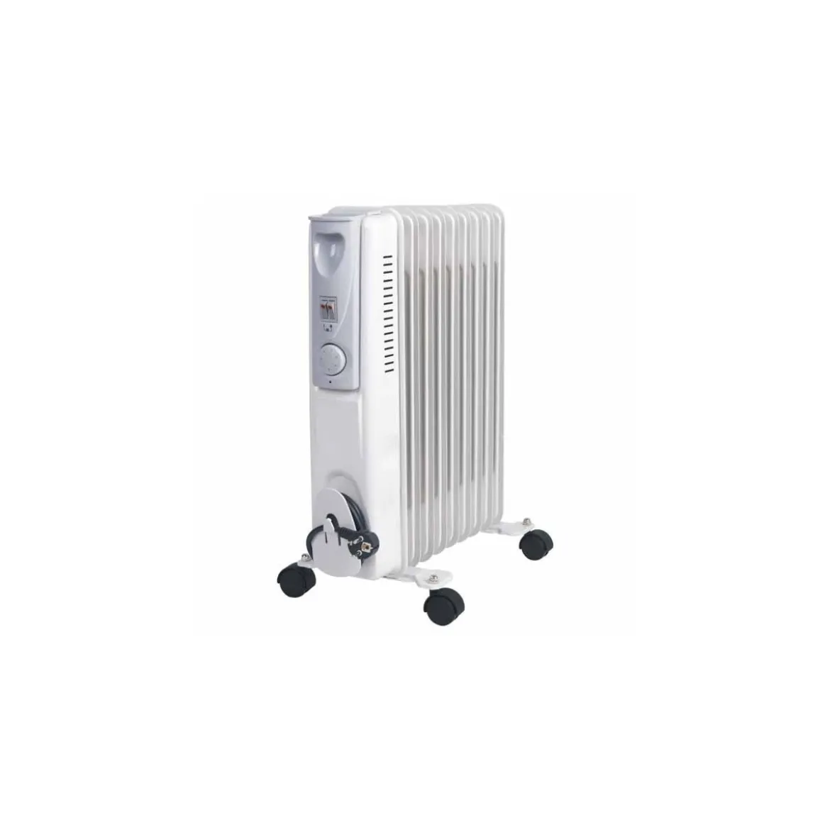 Termosifone Elettrico a Olio Portatile Termoradiatore Caldobagno Radiatore Stufa